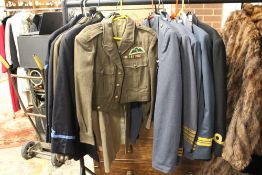 A SELECTION OF 13 RAF AND MILITARY JACKETS