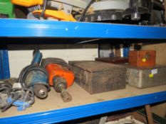A QUANTITY OF ASSORTED POWERTOOLS ETC