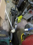 A RYOBI CHAINSAW AND MULTI-TOOL (2)