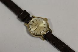 A LADIES OMEGA GENEVE WRISTWATCH