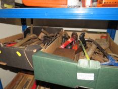 TWO TRAYS OF HAND TOOLS