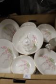 A TRAY OF ROYAL ALBERT 'FOR ALL SEASONS' CERAMICS