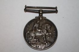 A WWI MEDAL AWARDED TO R.5289 S. W. DERRY. A.B. R. N. V. R.