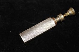 A WHITE METAL PERFUME SPRAYER A/F