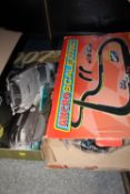 TWO BOXED SCALEXTRIC SETS (CONTENTS NOT CHECKED)