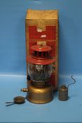 AN FALKS INCANDESCENT KEROSENE PRESSURE LANTERN IN ORIGINAL BOX