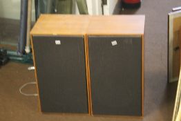 A PAIR OF SONY SPEAKERS