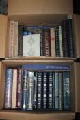 TWO BOXES OF FOLIO SOCIETY BOOKS