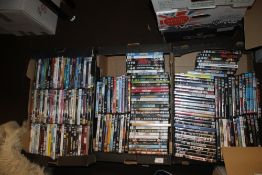 THREE TRAYS OF DVDS (TRAYS NOT INCLUDED)