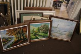 A QUANTITY OF ASSORTED PICTURES