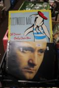 A COLLECTION OF LP RECORDS TO INCLUDE FLEETWOOD MAC, BEACH BOYS AND PHIL COLLINS