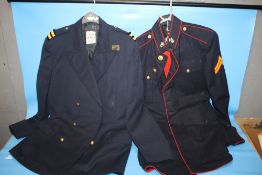 TWO MILITARY JACKETS