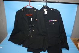 TWO MILITARY JACKETS