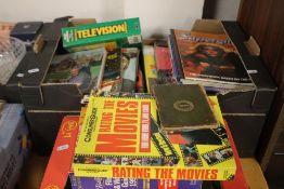 TWO BOXES OF BOOKS MOSTLY HORROR AND FILM RELATED