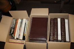 THREE BOXES OF ART REFERENCE BOOKS
