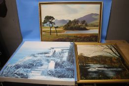 THREE ASSORTED PRINTS