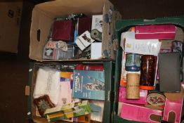 THREE TRAYS OF SUNDRIES (TRAYS NOT INCLUDED)