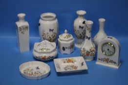 A COLLECTION OF AYNSLEY CERAMICS MAINLY 'COTTAGE GARDEN'