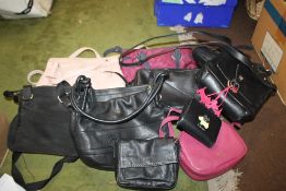 A COLLECTION OF USED RADLEY HANDBAGS, VARYING CONDITIONS