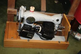 A PFAFF CASED SEWING MACHINE