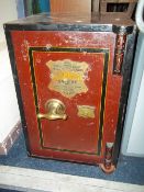 A VINTAGE FIREPROOF LUMBYS HALIFAX SAFE
