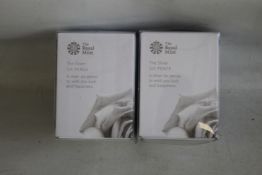 ROYAL MINT 2017 SILVER SIX PENCE. In box of issue with COA TOGETHER WITH ROYAL MINT- 2017 