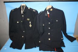 TWO MILITARY JACKETS