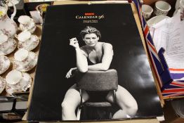 A COLLECTION OF VINTAGE PIRELLI CALENDARS ETC.
