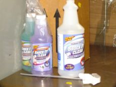 FIVE BOXES OF CLEANING PRODUCT