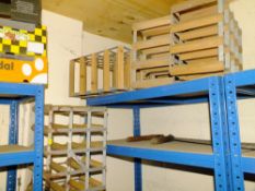 A QUANTITY OF WINE RACKS