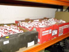 THREE TRAYS PLUS A BOX OF LIGHT-UP DECORATIVE LETTERING