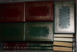 A LARGE BOX OF BOOKS TO INCLUDE CHARLES DICKENS EXAMPLES