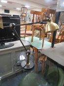 A MODERN ANGLEPOISE STYLE LAMP