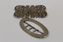 A STERLING SILVER NECK CHAIN APPROX WEIGHT - 65.5G