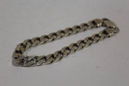 A SILVER BRACELET, APPROX WEIGHT 25.5G