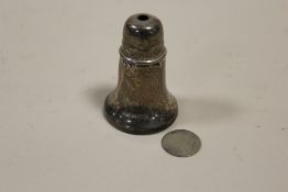 A PAIR OF 18ct WHITE GOLD PEAR DROP EMERALD AND DIAMOND CLUSTER DROP EARRINGS, boxed. Emeralds 1.