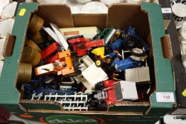 A COLLECTION OF VINTAGE BRITAINS LTD FARMING TOYS