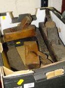 A TRAY TO INCLUDE VINTAGE PLANES ETC