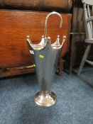 A MODERN UMBRELLA STICK STAND H 66 cm TO INC A WALKING CANE (2)