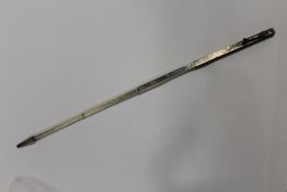 A HALLMARKED SILVER NURSES BELT BUCKLE, TOGETHER WITH ANOTHER APPROX WEIGHT - 64.7G