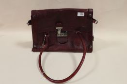 A LEATHER TANNER KROLL LADIES HANDBAG