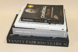 FOUR LARGE MODERN BOOKS TO INCLUDE VANITY FAIR 100 YEARS