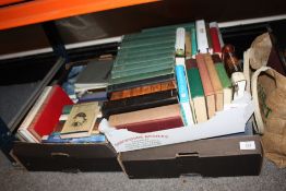 A LARGE QUANTITY OF VINTAGE AND ANTIQUARIAN BOOKS TO INCLUDE SHERLOCK HOLMES