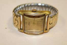 AN ART DECO STYLE ALADIN WRISTWATCH