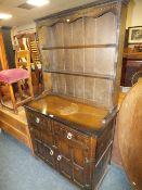 AN OAK WELSH DRESSER H-177 W-95 CM