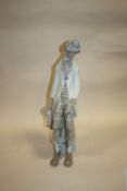 A LARGE LLADRO CLOWN FIGURE, HEIGHT 45 CM
