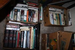 THREE BOXES OF WAR INTEREST BOOKS