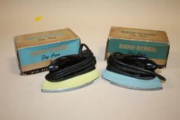 TWO BOXED VINTAGE MORPHY-RICHARDS TOY IRONS