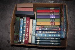 A TRAY OF FOLIO SOCIETY BOOKS