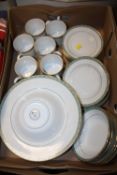 A TRAY OF NORITAKE ATHENA CHINA